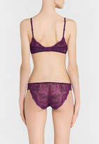Thumbnail for your product : Element Violet medium brief with lurex embroidery