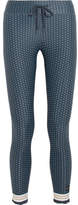 Thumbnail for your product : The Upside Ruffled Polka-dot Stretch Leggings