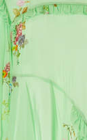 Thumbnail for your product : Preen Line Kapona Asymmetric Floral-Print Chiffon Top