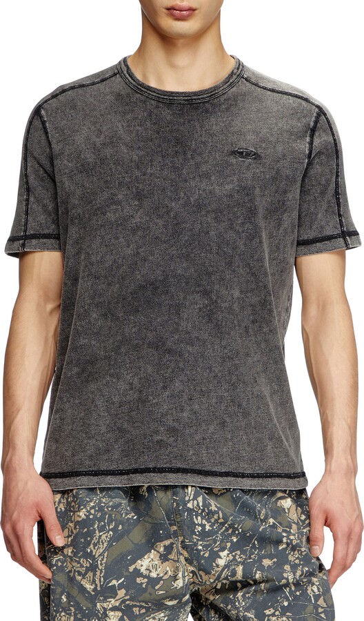 Diesel Denim Look Jersey T-Shirt