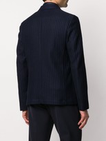 Thumbnail for your product : Emporio Armani Striped Double-Breasted Blazer
