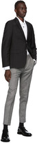 Thumbnail for your product : Harmony Black & Brown Wool Peter Trousers