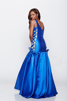 Thumbnail for your product : Milano Formals - V-Neckline Fitted Evening Gown 2114