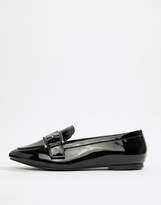Thumbnail for your product : London Rebel Wide Fit Pointed Flat shoes