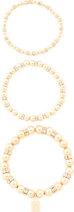 TJMAXX Isabel Gold Bracelets Set For Women