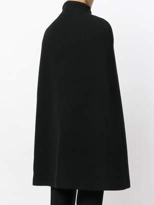 Lanvin mid-length cape with tassel detail