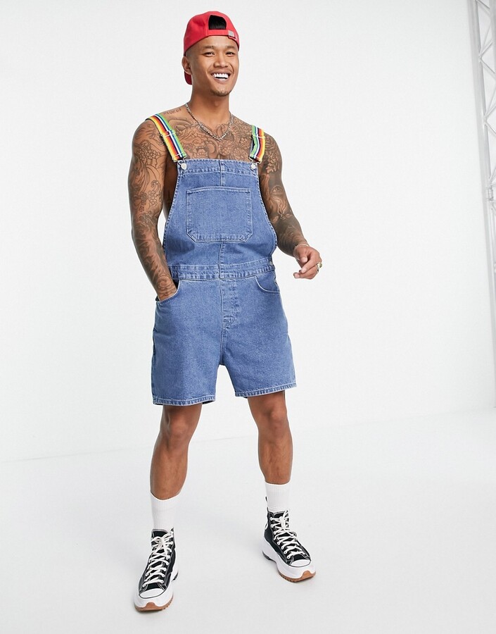Farmyard Charm Double Sided SCC1185 - Denim Overalls Overalls Charm
