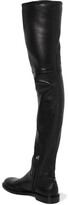 Thumbnail for your product : Valentino Rockstud stretch-leather over-the-knee boots