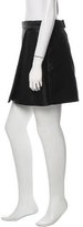 Thumbnail for your product : Ferragamo Satin Mini Skirt