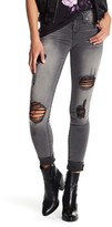 Thumbnail for your product : True Religion Destroyed Super Skinny Flap Pocket Jeans