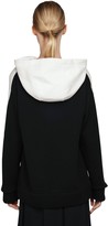 Thumbnail for your product : Moncler Hooded Cotton Knit Sweater