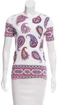 Thumbnail for your product : Tory Burch Paisley Printed T-shirt