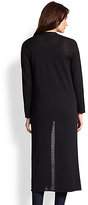 Thumbnail for your product : Eileen Fisher Wool Long Cardigan