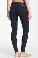 Thumbnail for your product : So Low Solow Faux Leather Trim Leggings