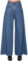 Thumbnail for your product : Diesel Izzier High Rise Wide Leg Denim Jeans