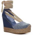 Thumbnail for your product : Ralph Lauren Collection Gayle Wedge Sandal
