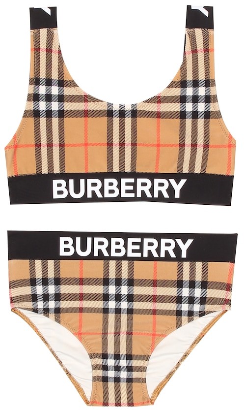 kids burberry bathing suit