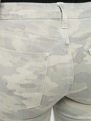 Hudson Nico faded camouflage jeans
