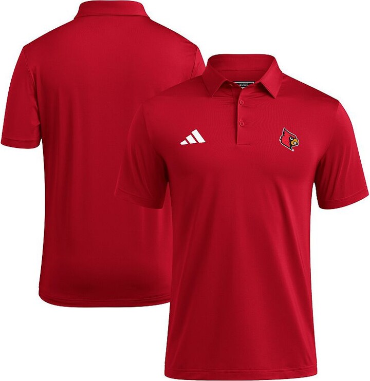 Men's adidas Red Louisville Cardinals Ultimate 365 Polo