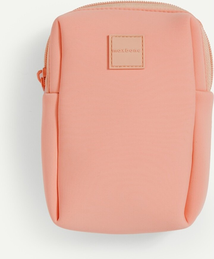 max-bone maxbone Go! with Ease Dog Treat Pouch, Coral Peach, Large