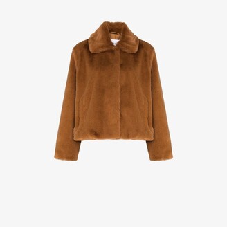 Faux Fur Cropped Jacket | Shop the world’s largest collection of ...