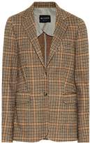 Thumbnail for your product : Etro Houndstooth wool-blend blazer