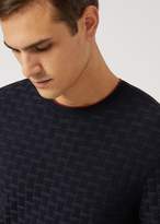 Thumbnail for your product : Emporio Armani Crew-Neck Cable-Stitch Sweater