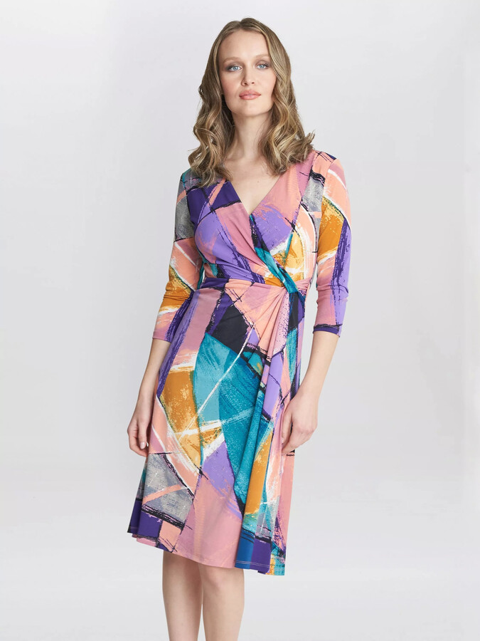 Wrap Dress Gina Bacconi Sale At John Lewis Gina Bacconi Green