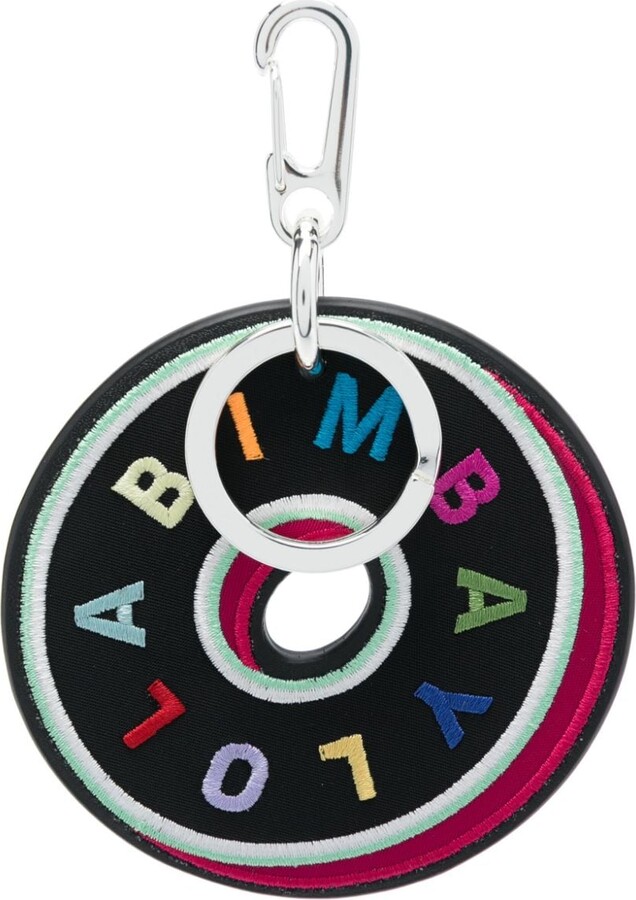 Bimba y Lola Logo-Embroidered Donut Keychain - ShopStyle