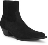 Thumbnail for your product : Saint Laurent Lukas Suede Western Ankle Boots