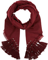 Thumbnail for your product : Chloé Women's Pompon Wool-Blend Scarf