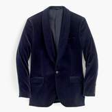 Thumbnail for your product : J.Crew Ludlow shawl-collar blazer in velvet