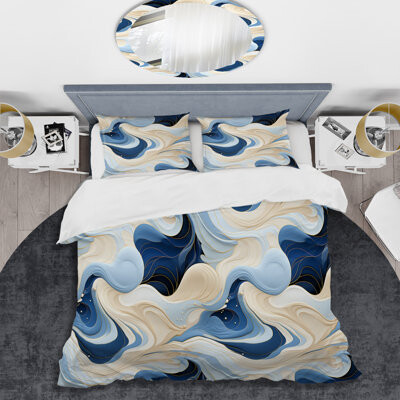 Design Art Coastal Minimalism Boho Pattern Bedding
