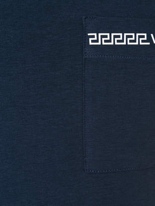 Versace Grecian logo pajama top