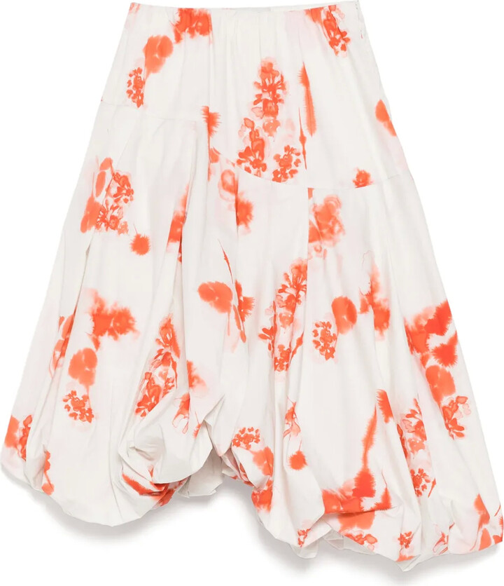 Lee Mathews Fleur print skirt