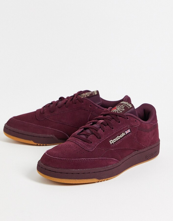 reebok suede sneakers