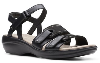 clarks arla peyton wedge sandal