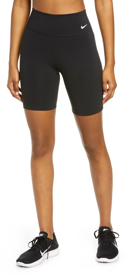 high waisted biker shorts nike
