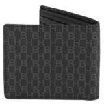 BOSS Coated-fabric billfold wallet with HB print