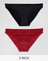 Thumbnail for your product : Marie Meili Miu 2 Pack Briefs