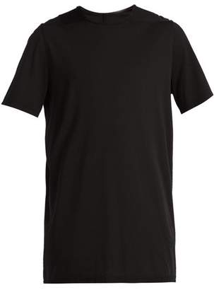 Rick Owens Crew Neck Cotton T Shirt - Mens - Black