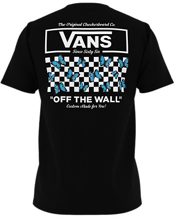vans butterfly checkerboard