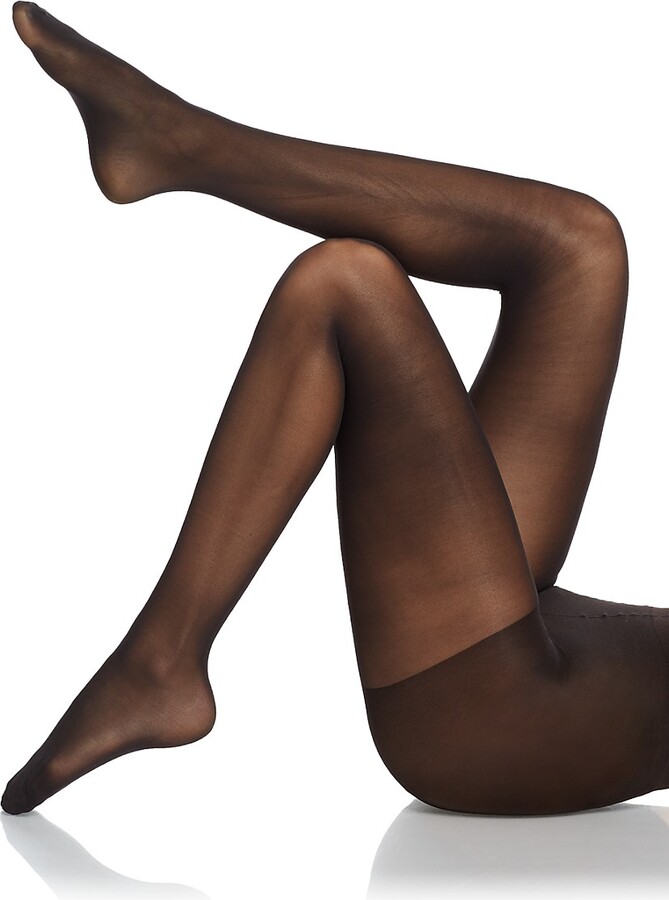 OPAQUE SUSPENDER CROTCHLESS TIGHTS