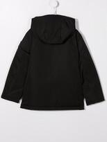Thumbnail for your product : Il Gufo Zip-Up Hooded Raincoat