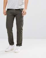 Thumbnail for your product : Celio Cuffed Cargo Pants In Khaki