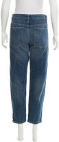 Thumbnail for your product : Etoile Isabel Marant Davan Tuxedo Straight-Leg Jeans w/ Tags