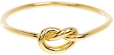 Thumbnail for your product : Sterling Forever 14K Yellow Gold Vermeil Thin Love Knot Ring