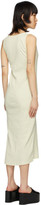 Thumbnail for your product : Our Legacy Off-White Rib Dress