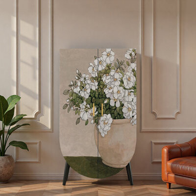 East Urban Home Double door French style home bedroom wardrobe