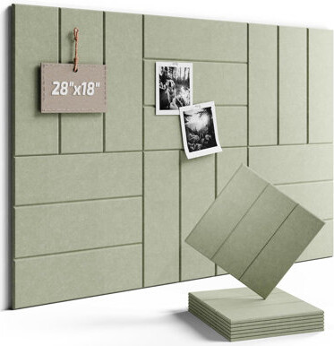 Latitude Run Felt Bulletin Board Tiles -28\